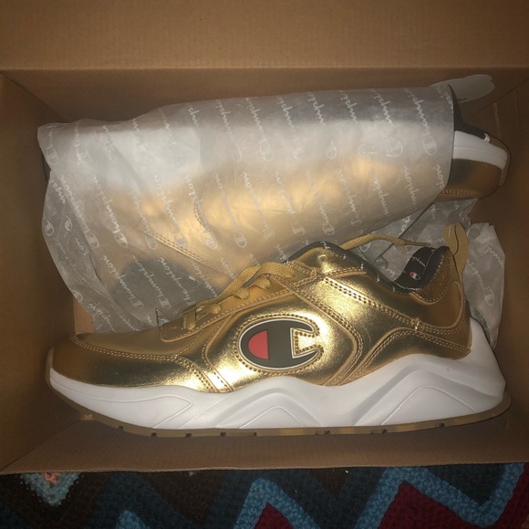 Limited Edition American Gold Champion Shoes - Picture 1 of 4